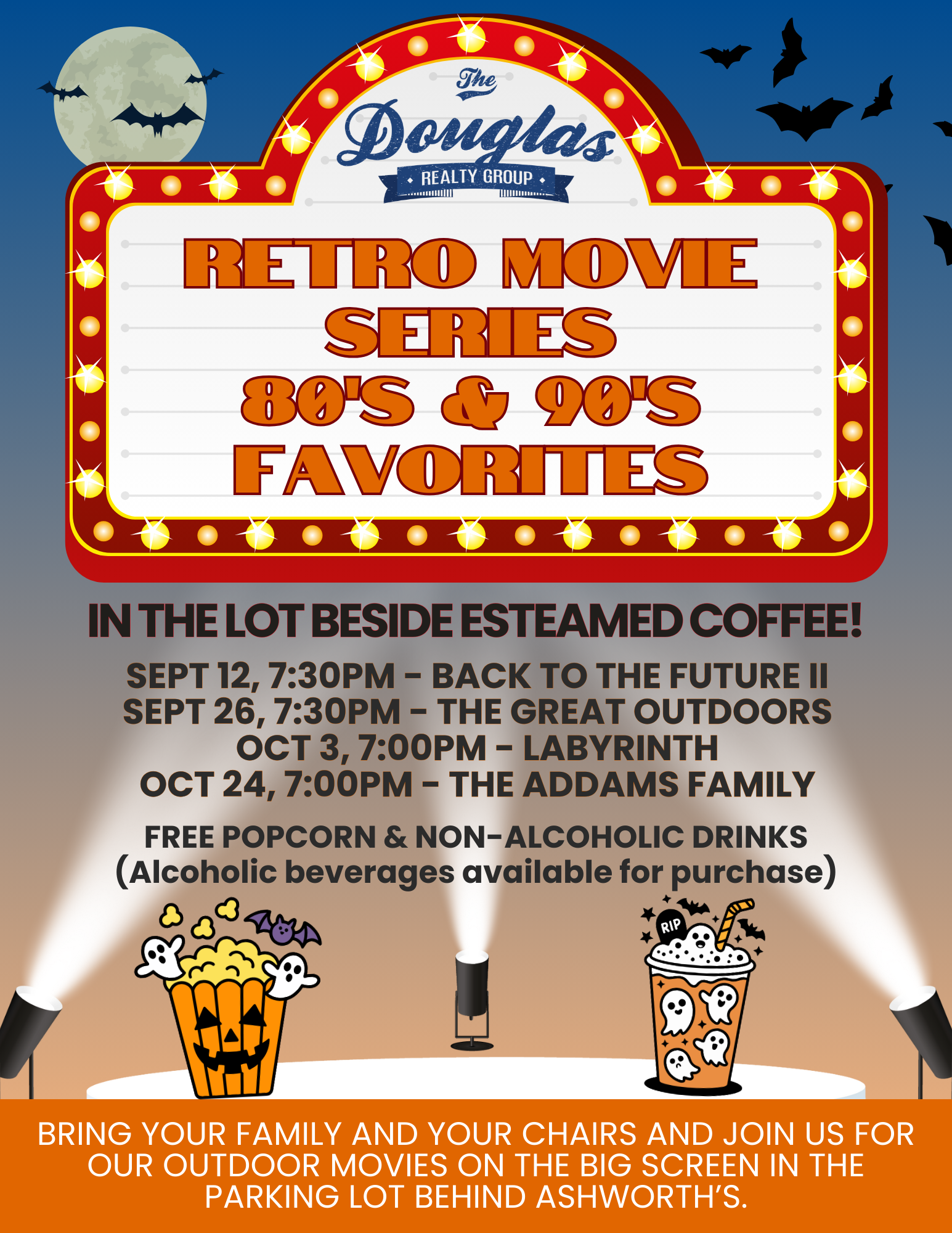Movie Night Flyers