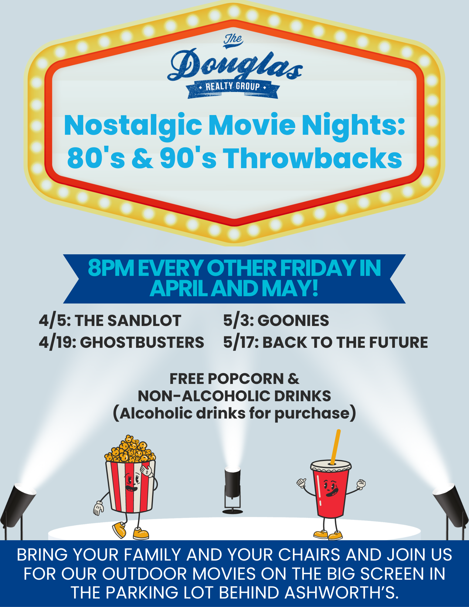 Movie Night Flyers